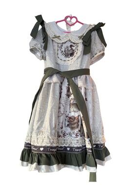 EGL Sweet Forest Lolita Dress + Headdress + Handmade Earrings